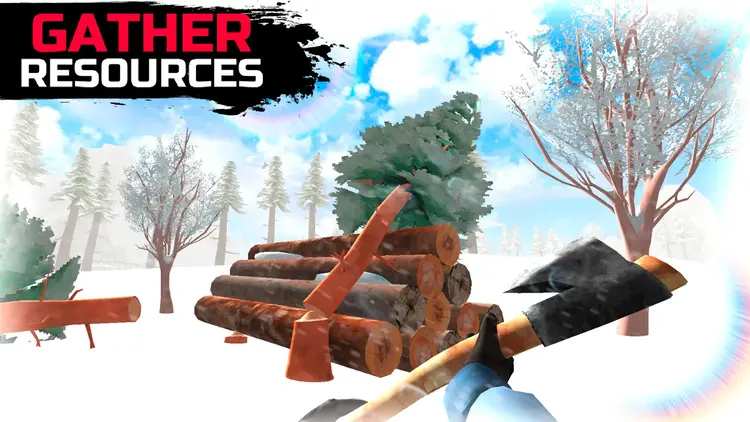 WinterCraft Survival Forest MOD APK 4