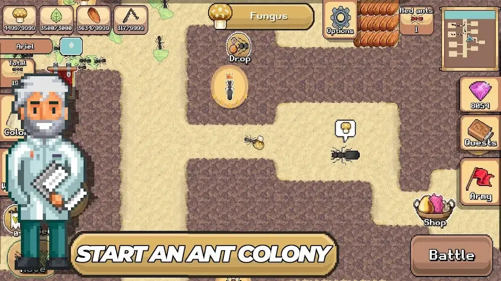 Pocket Ants Colony Simulator 1