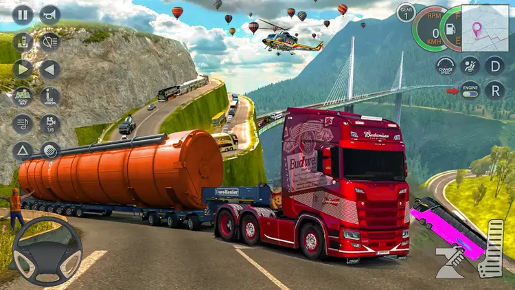 Truck Simulator Silk Road MOD APK 4