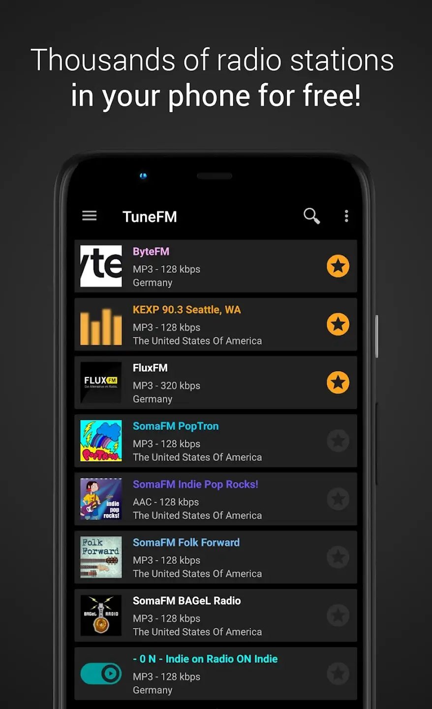 TuneFm MOD APK 1