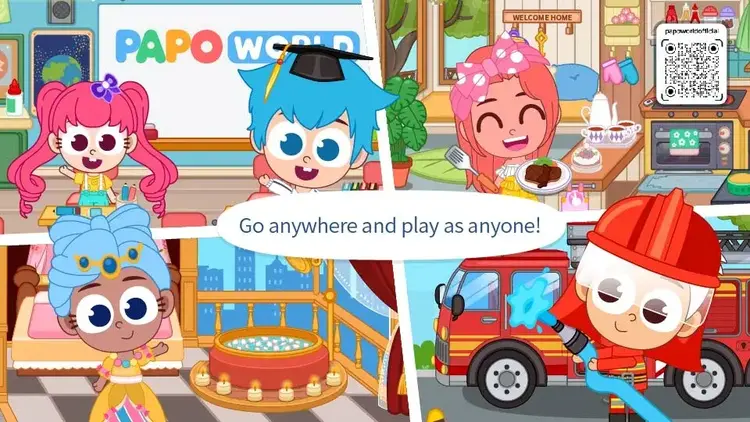 Papo Town World MOD APK 2