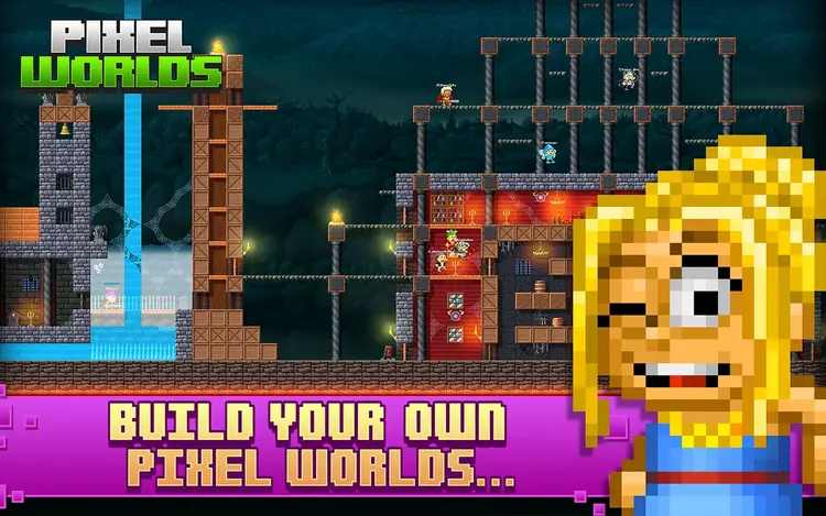 Pixel Worlds MMO Sandbox MOD APK 3