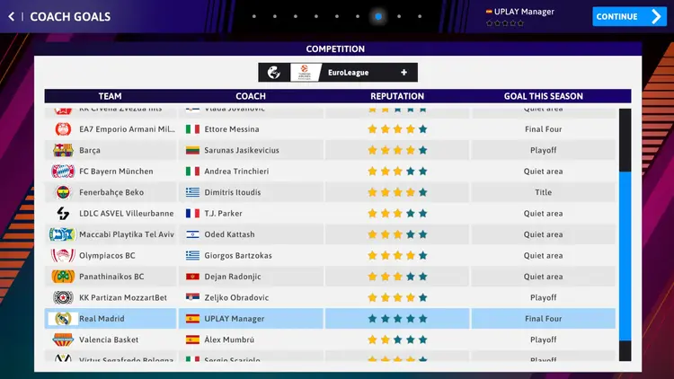 IBasketball Manager 23 APK 5