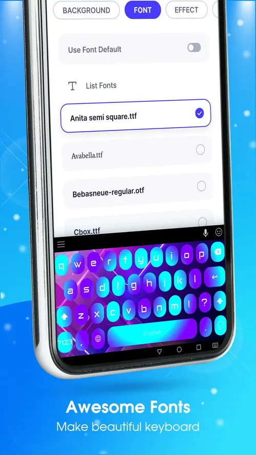 Neon LED Keyboard MOD APK 4