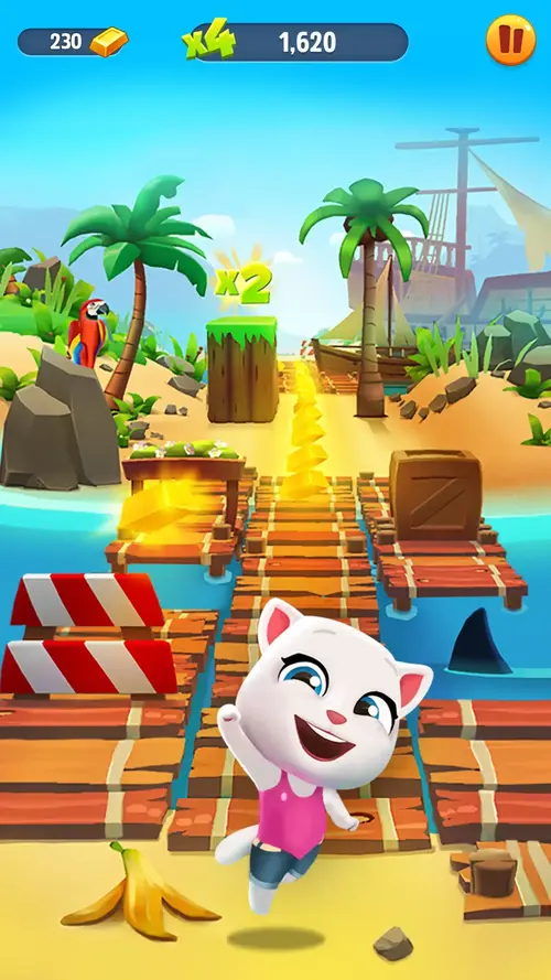 Talking Tom Gold Run MOD APK 3