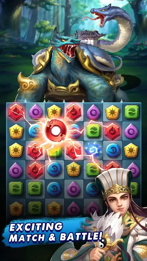 Three Kingdoms & Puzzles MOD APK 1