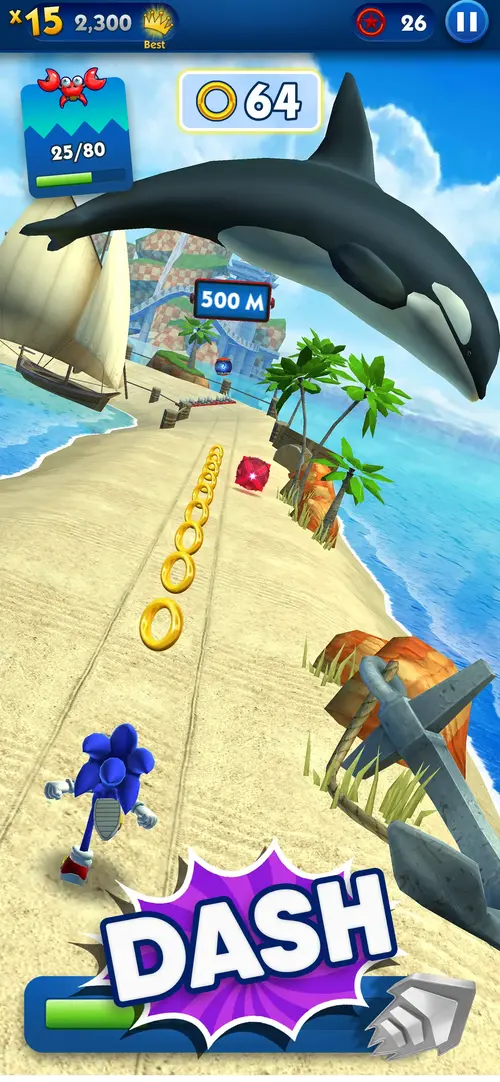 Sonic Dash MOD APK 2