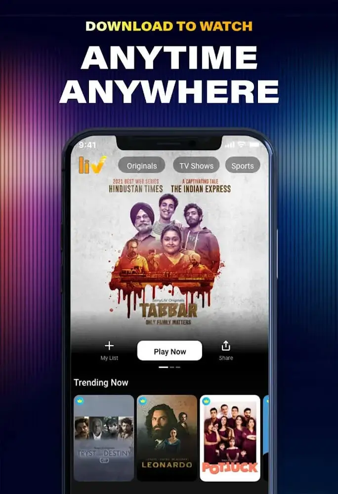 SonyLIV MOD APK 1