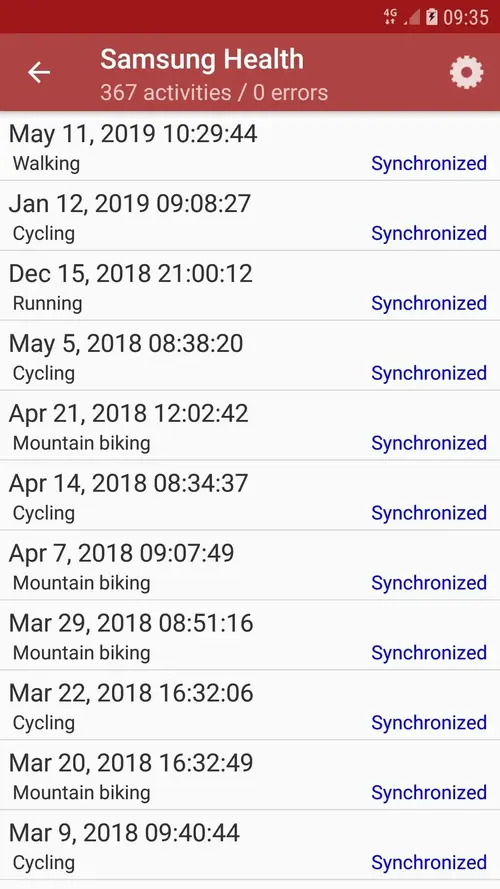 SyncMyTracks APK 4