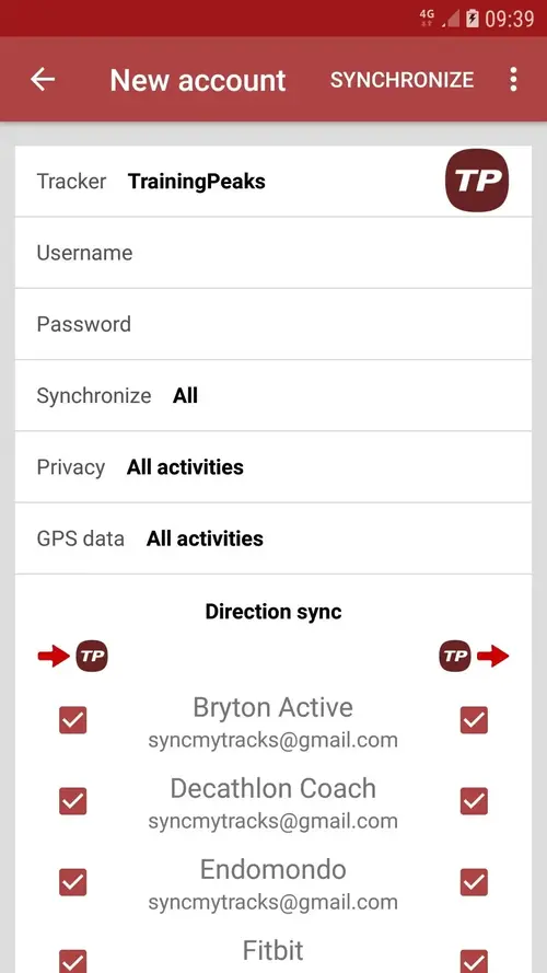 SyncMyTracks APK 5