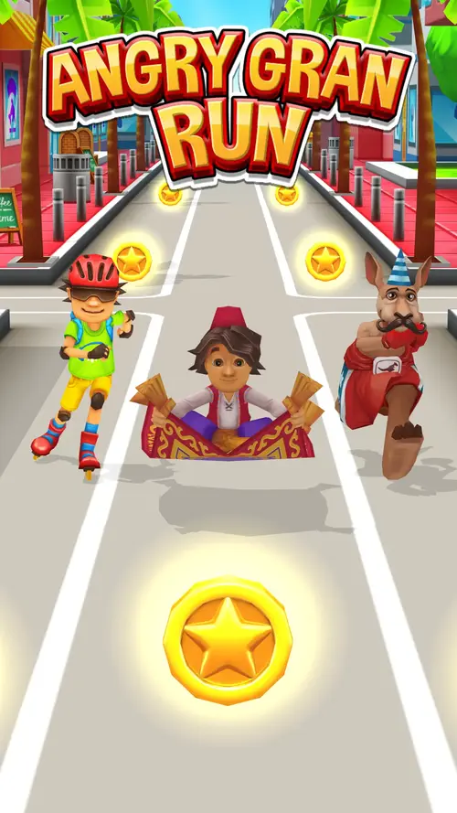 Angry Gran Run MOD APK 2