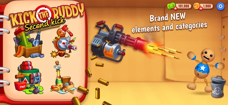 Kick The Buddy Second Kick MOD APK 2