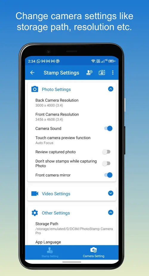 TimeStamp Camera MOD APK 5