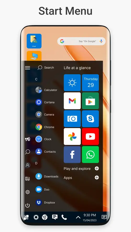 Win 11 Launcher MOD APK 2