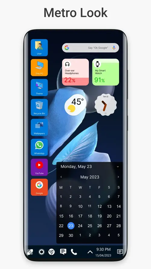 Win 11 Launcher MOD APK 4