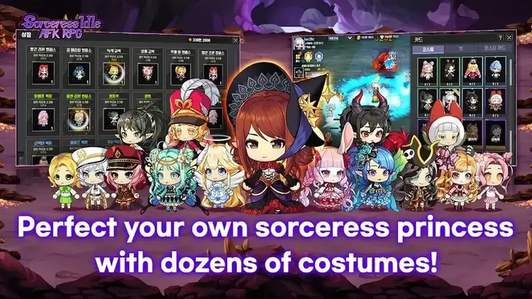 Sorceress Idle AFK RPG MOD APK 2