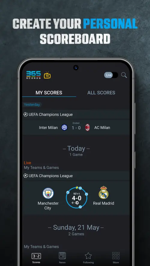 365Scores MOD APK 2
