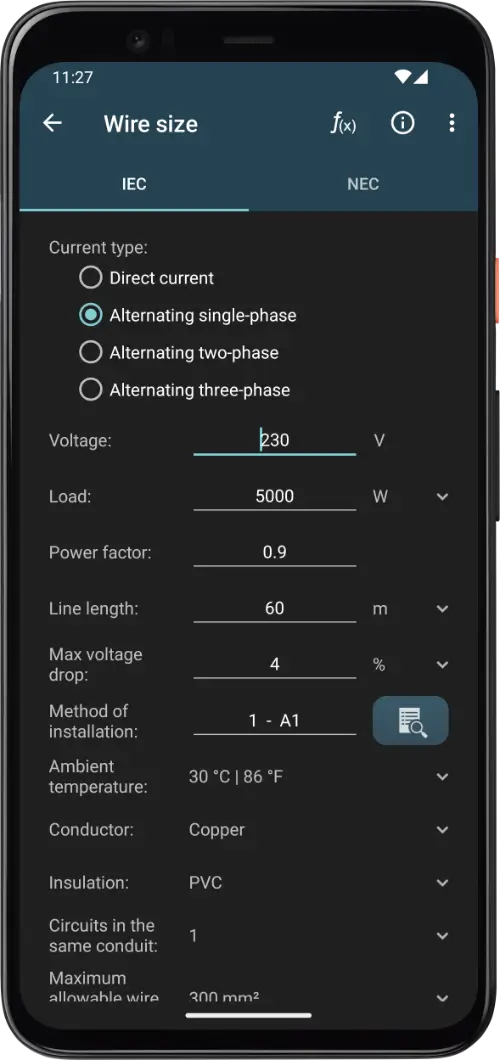 Electrical Calculations MOD APK 2