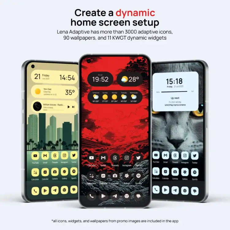 Lena Adaptive Icon Pack MOD APK 1