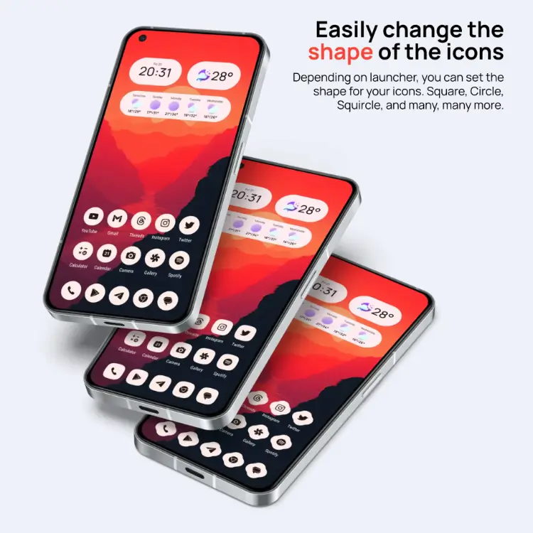Lena Adaptive Icon Pack MOD APK 4