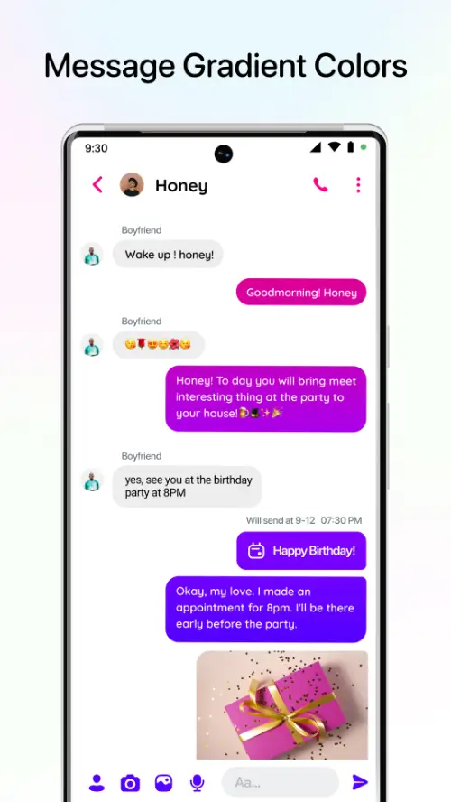 Messenger Theme MOD APK 3