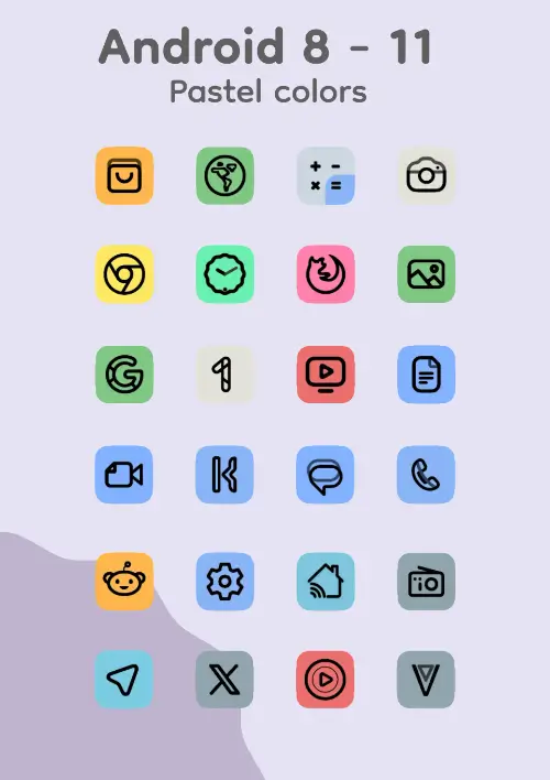 Pix Material You Icons MOD APK 1