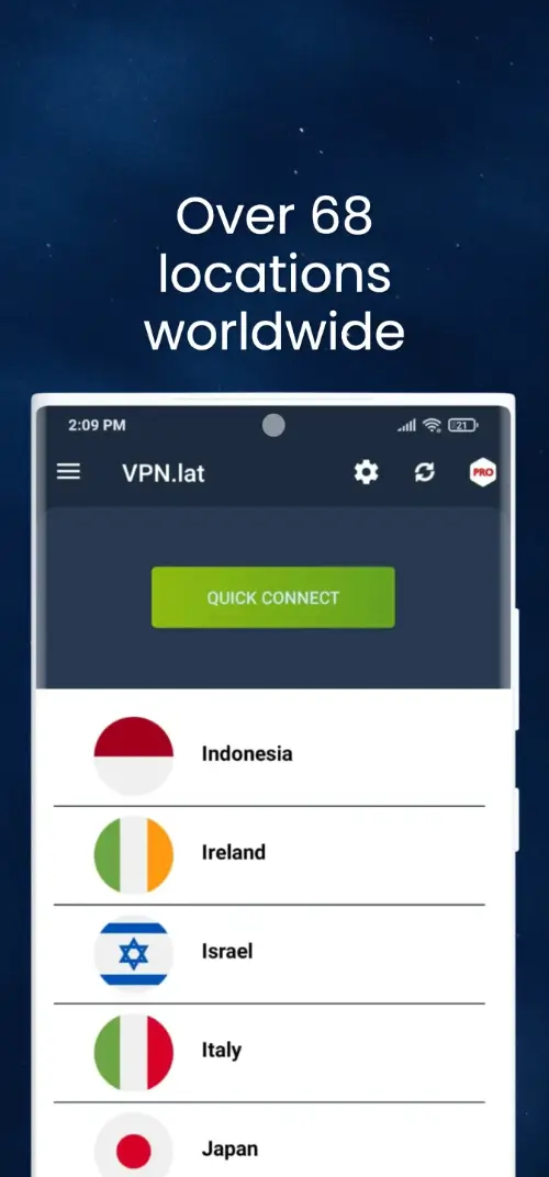 VPNlat MOD APK 2
