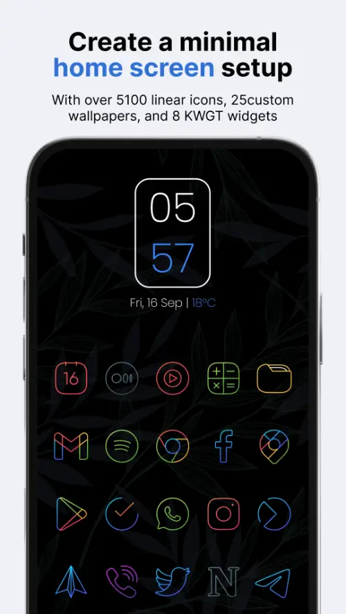 Vera Outline Icon Pack MOD APK 1