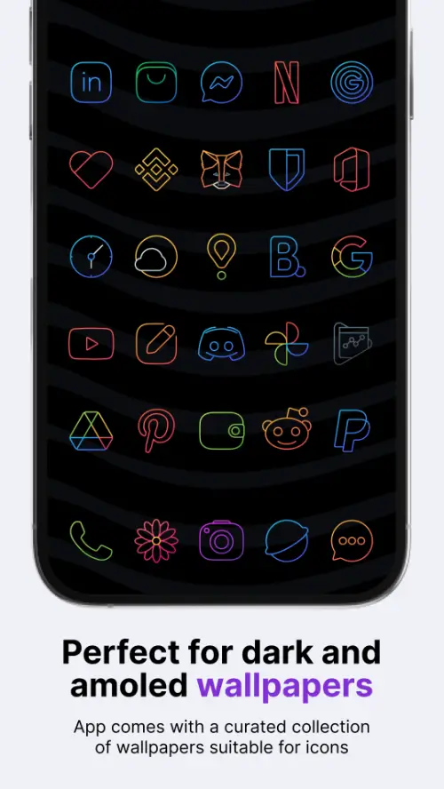 Vera Outline Icon Pack MOD APK 2