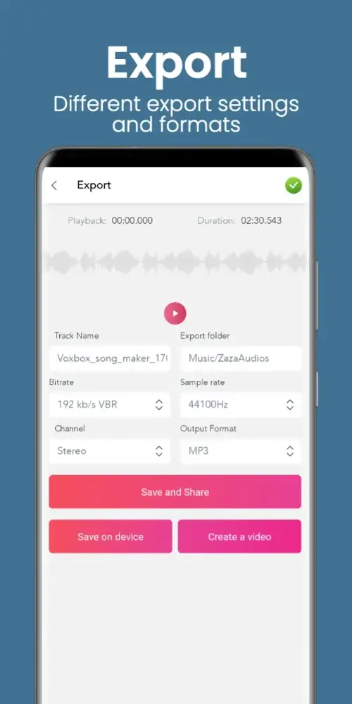 VoxBox Audio Editor MOD APK 3