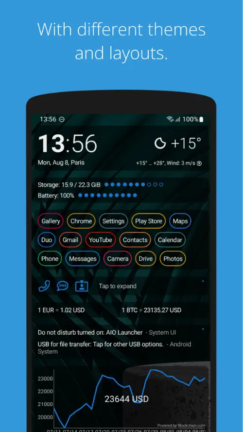 AIO Launcher MOD APK 2