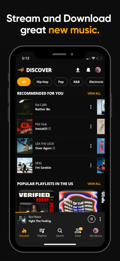 Audiomack MOD APK 1