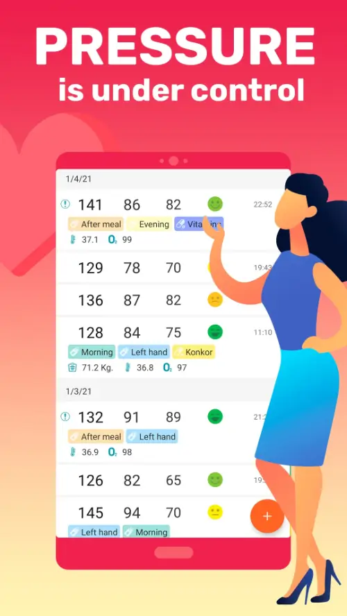 Blood Pressure Tracker MOD APK 3