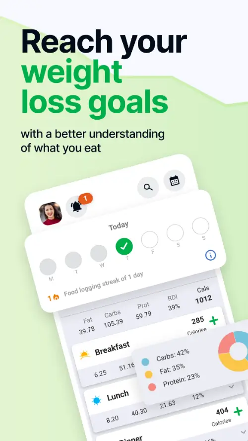 Calorie Counter By FatSecret MOD APK 1
