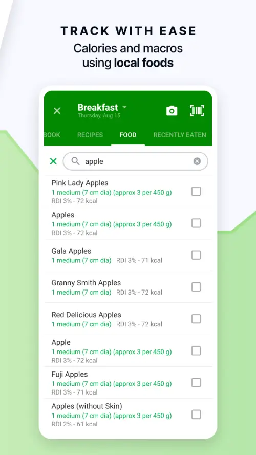 Calorie Counter By FatSecret MOD APK 3