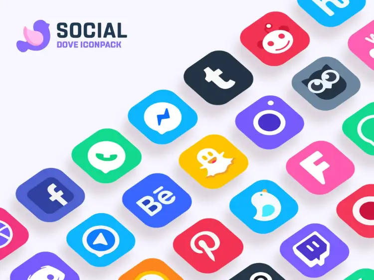Dove Icon Pack MOD APK 3