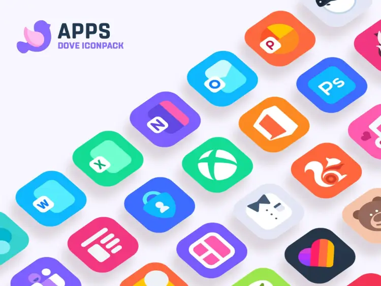 Dove Icon Pack MOD APK 4