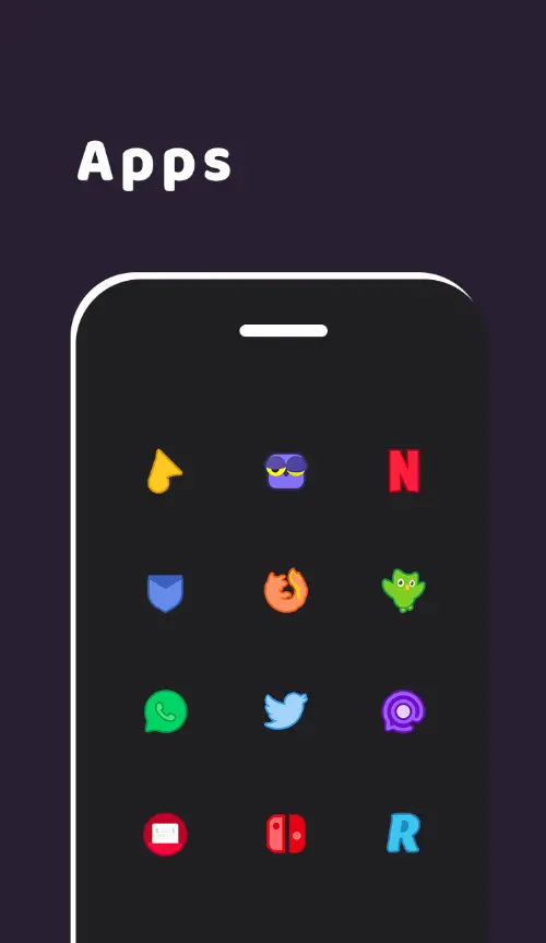 Duo Nano Icon Pack MOD APK 1