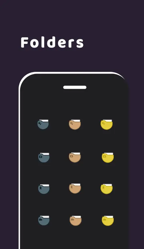 Duo Nano Icon Pack MOD APK 5