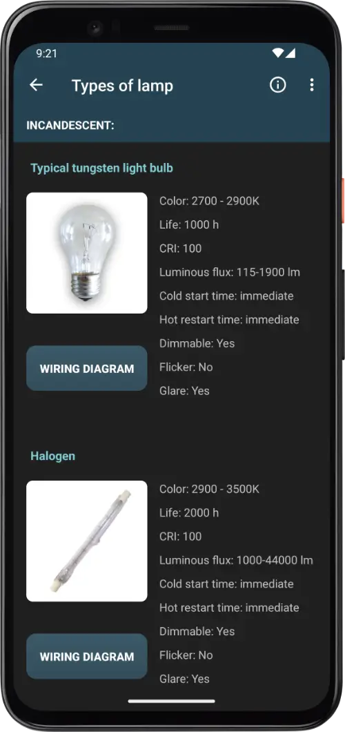 Lighting Calculations MOD APK 4