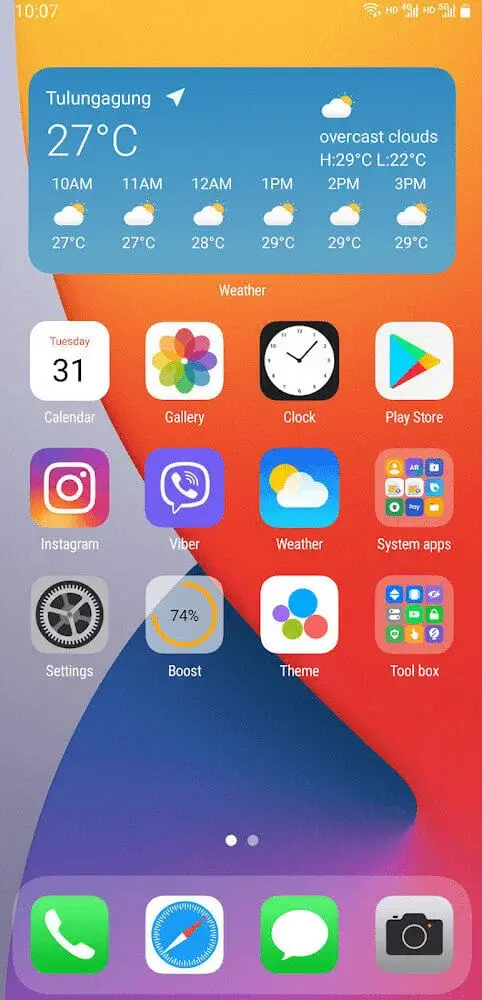 OS14 Launcher MOD APK 1
