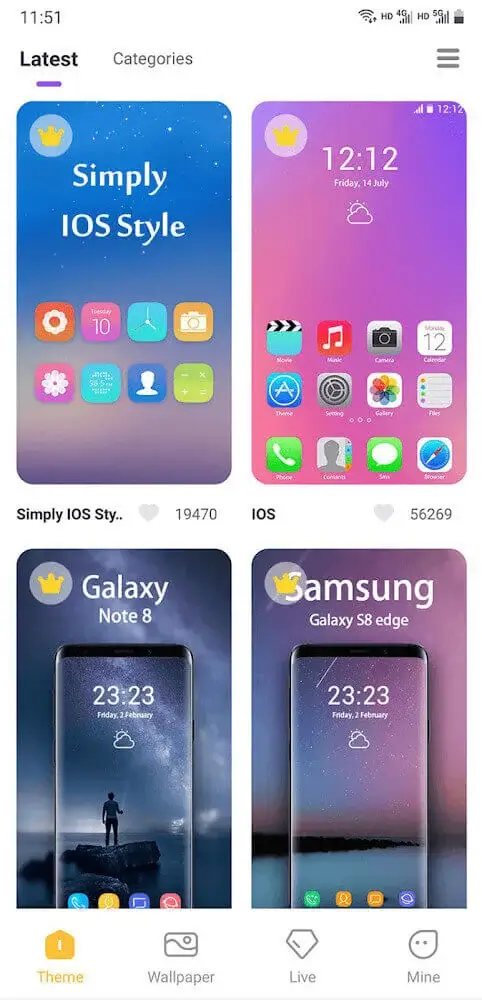 OS14 Launcher MOD APK 5