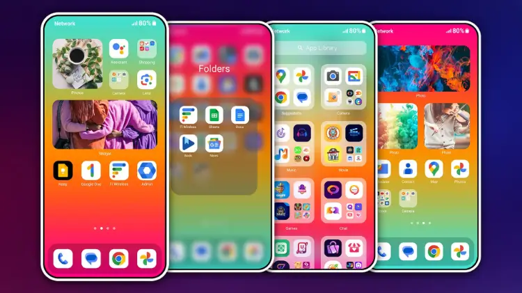 Phone 15 Launcher MOD APK 4