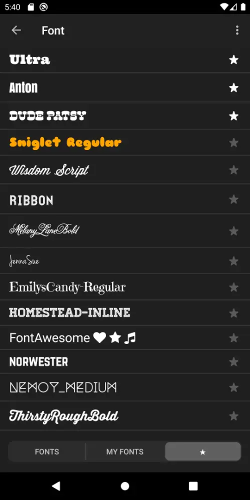 Phonto MOD APK 5