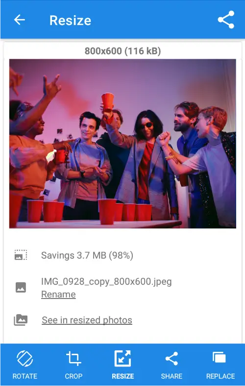 Photo & Picture Resizer MOD APK 5