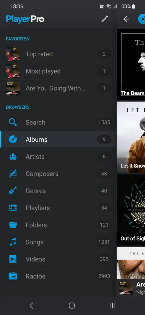 PlayerPro Music Player MOD APK 4