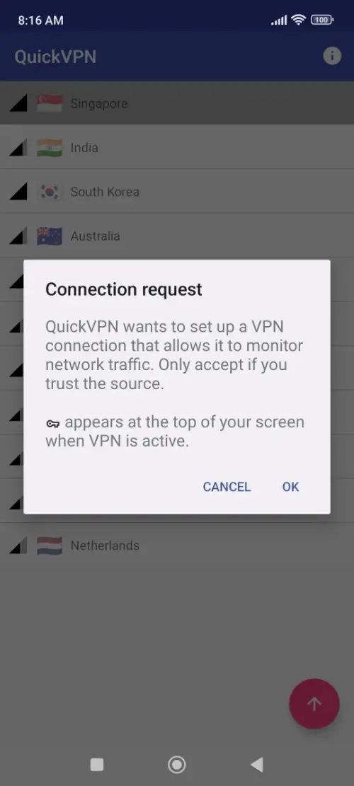QuickVPN MOD APK 2