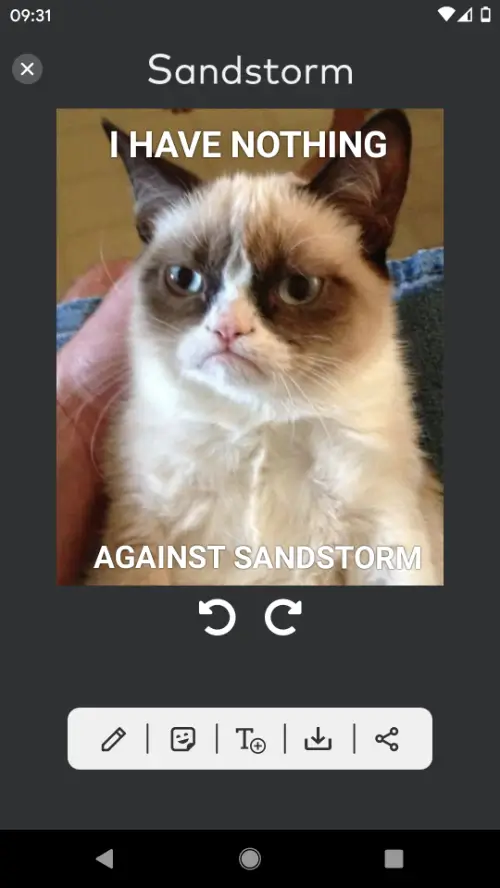 Sandstorm Meme Maker MOD APK 2