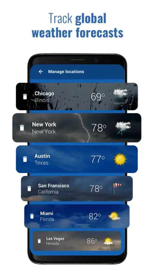 Sense Flip Clock & Weather MOD APK 3