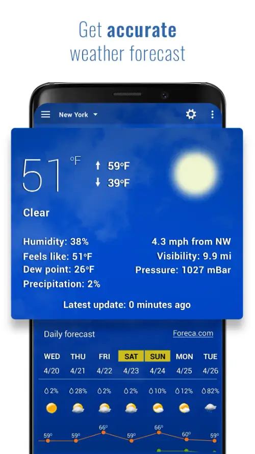Sense V2 Flip Clock & Weather MOD APK 2